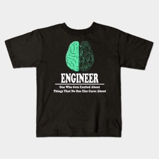 Engineer Brain Kids T-Shirt